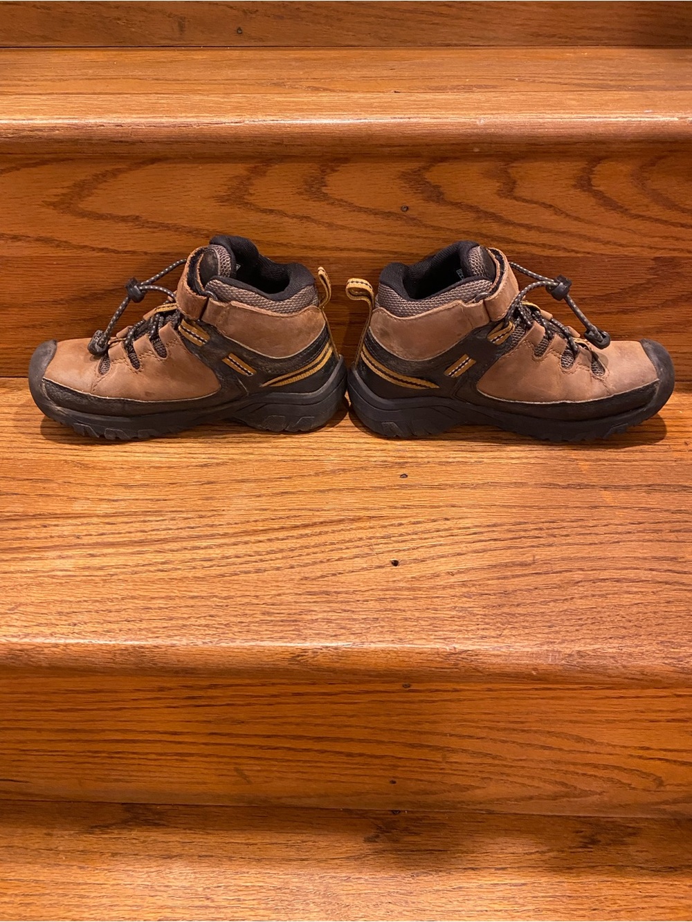 Keen Targhee - Brown and Black Kids' Hiking Boots - Size 12 - Picture 3 of 7
